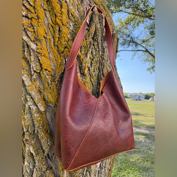 Portland Leather Goods Large Naomi Nutmeg - Picture 4 of 11